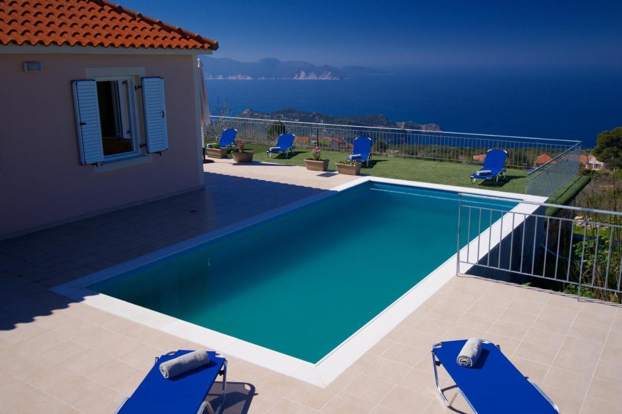 The Sunset Villa Kefalonia Kothréas エクステリア 写真