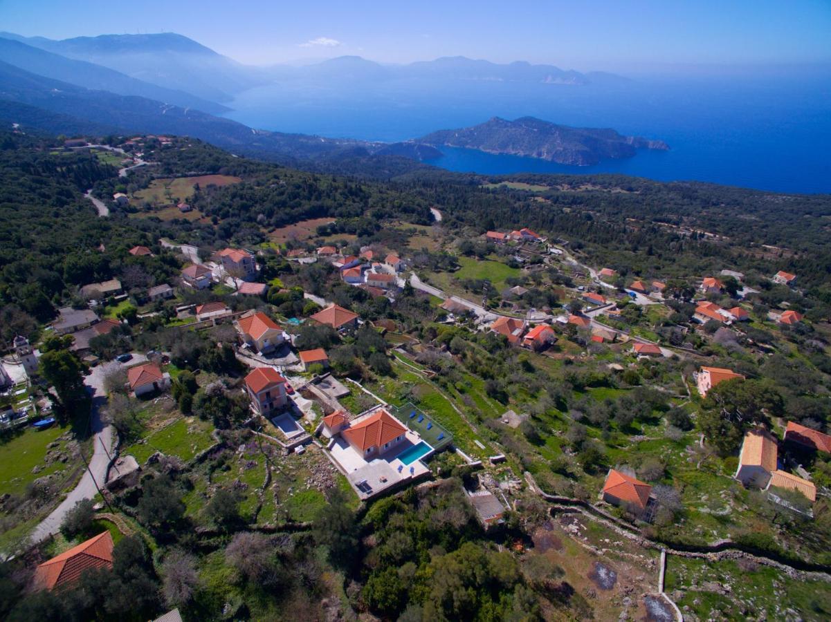 The Sunset Villa Kefalonia Kothréas エクステリア 写真