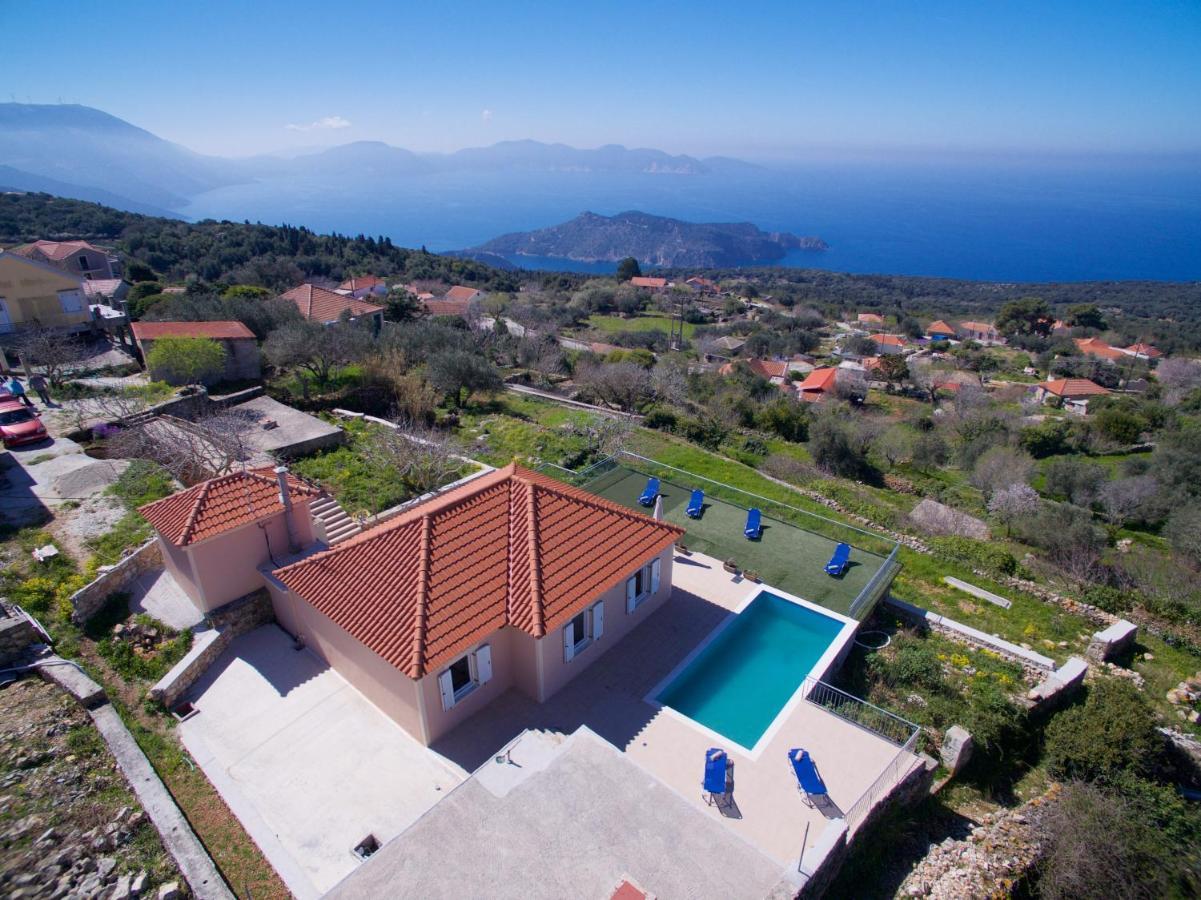 The Sunset Villa Kefalonia Kothréas エクステリア 写真